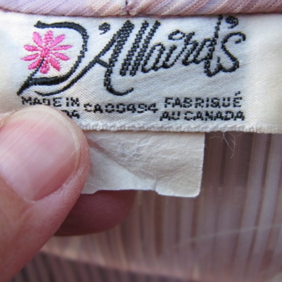 Vintage Women's tie front blouse size 14 - Picture 2 of 2